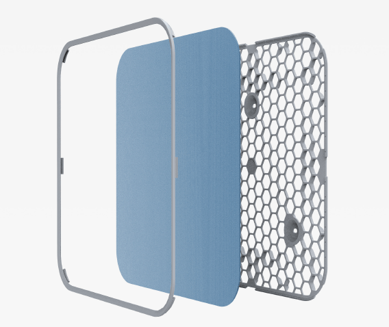 struttura del pannello heflomi